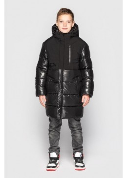 Cvetkov черная куртка для мальчика Кристиан